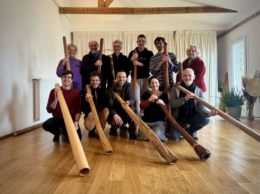 Stage de didgeridoo à La Roche-Chalais (24)